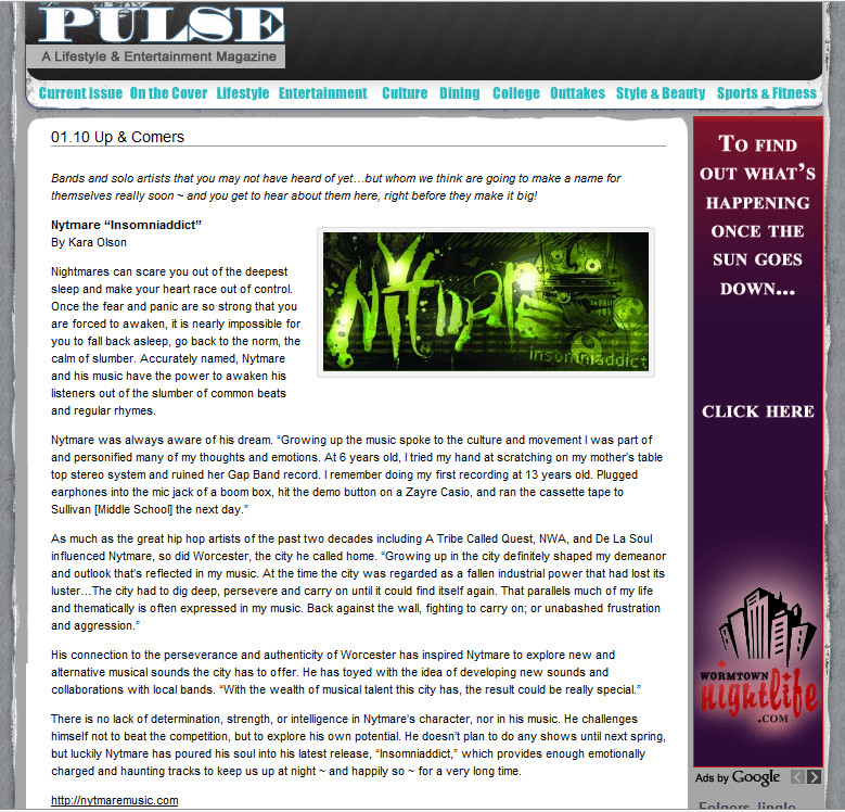 THE PULSE / REVIEW